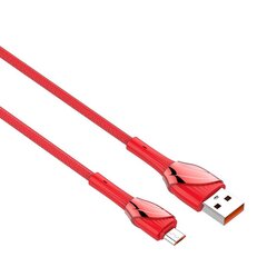 LDNIO LS662 USB - Micro USB 2m, 30W Cable (Red) цена и информация | Кабели для телефонов | 220.lv