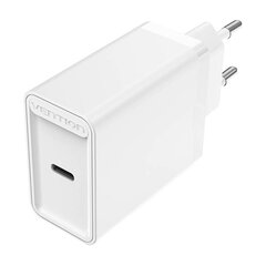USB-C Wall Charger Vention FADW0-EU (20 W) White цена и информация | Зарядные устройства для телефонов | 220.lv
