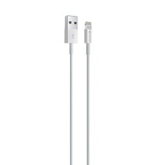 Comma cable Jub MFi USB - Lightning 2,4A 1,0m white цена и информация | Кабели для телефонов | 220.lv