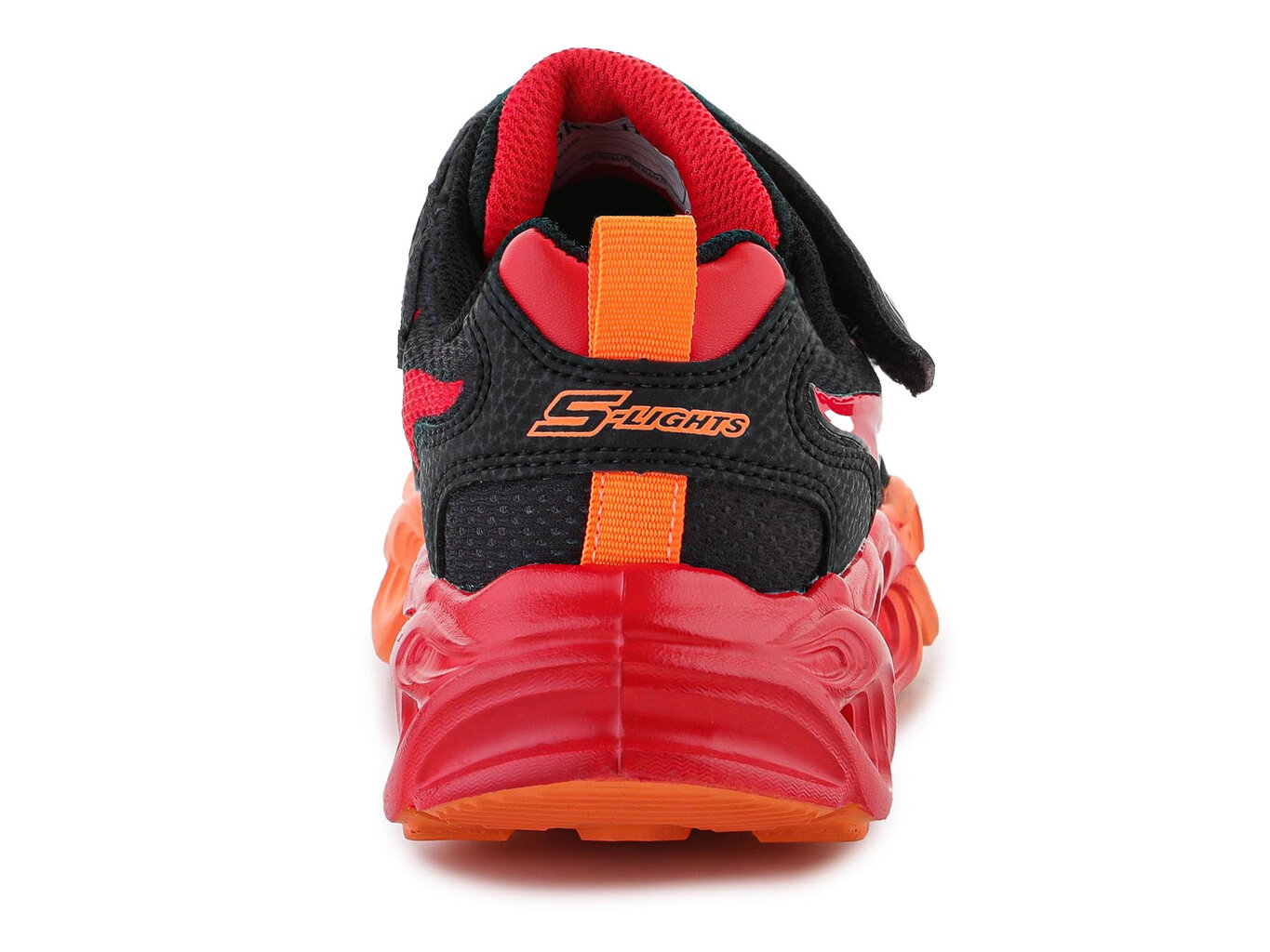 Sporta apavi zēniem Skechers, melni/sarkani цена и информация | Sporta apavi bērniem | 220.lv