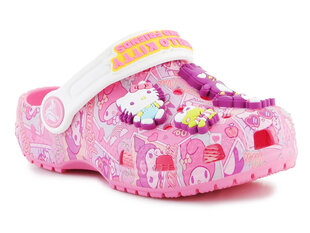 Čības meitenēm Crocs 30646-484, rozā cena un informācija | Bērnu čības, maiņas apavi | 220.lv