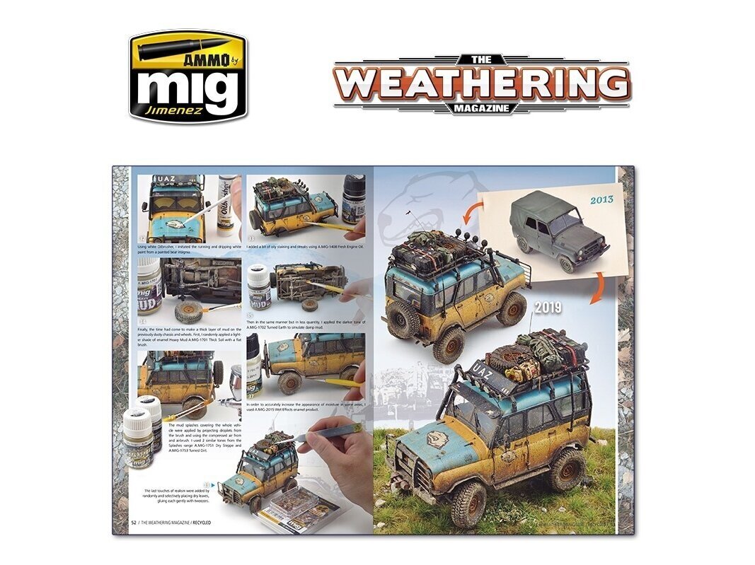 Līmējamais modelis Ammo mig - The Weathering Magazine Issue 27 Recycled, 4526 cena un informācija | Konstruktori | 220.lv