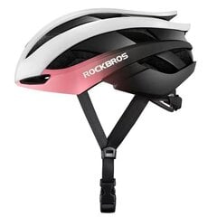 Rockbros bicycle helmet 10110004007 size L - blue and pink цена и информация | Шлемы | 220.lv