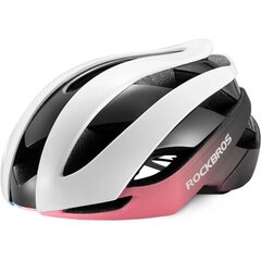 Rockbros bicycle helmet 10110004008 size M - blue and pink цена и информация | Шлемы | 220.lv