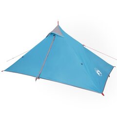 палатка трехместная, 210x180x140 см синяя цена и информация | Палатки | 220.lv