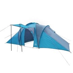 палатка трехместная, 210x180x140 см синяя цена и информация | Палатки | 220.lv