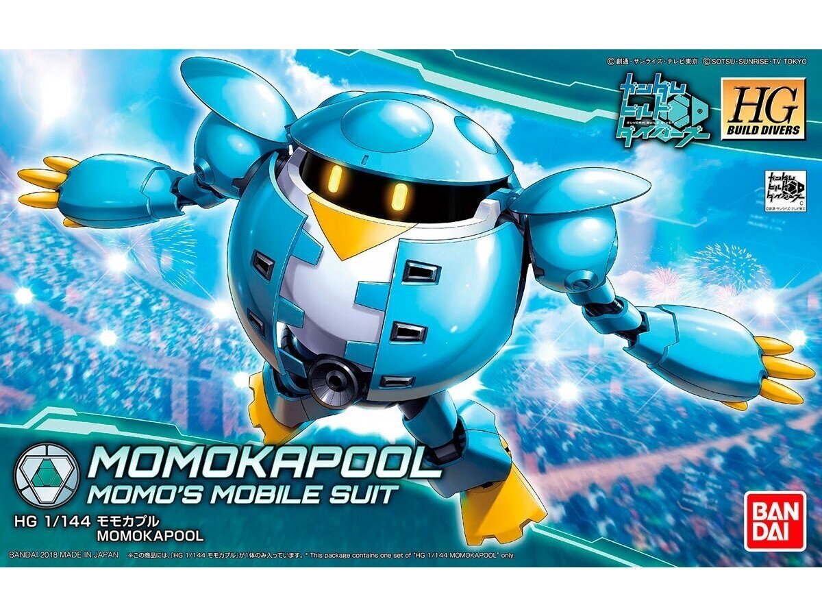 Figūriņa Bandai Hgbd Momokapool Momo's Mobile Suit, 1/144, 60951 cena un informācija | Konstruktori | 220.lv