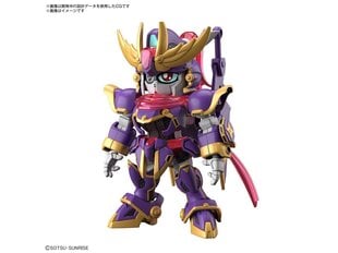  Сборная модель Gunpla. Bandai - SD Gundam Cross Silhouette F-Kunoichi Kai, 65711 цена и информация | Конструкторы и кубики | 220.lv