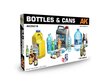 Figūriņas AK Interactive - Bottles and cans, 1/35, AK35018 cena un informācija | Attīstošās rotaļlietas | 220.lv