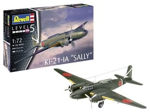 Сборная пластиковая модель. Revell - Mitsubishi Ki-21-Ia 'Sally‘, 1/72, 03797 цена и информация | Конструкторы и кубики | 220.lv