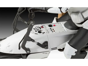 Сборная пластиковая модель. Revell - Star Wars The Mandalorian: Speeder Bike, 1/12, 06786 цена и информация | Конструкторы и кубики | 220.lv