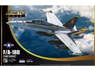 ModelisC Kinetic McDonnell Douglas F/A-18D Hornet VMFA(AW)-242 "Bats", 1/48, 48121 cena un informācija | Konstruktori | 220.lv