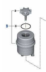 BMW E90 E60 E60 E65 E84 stūres pastiprinātāja šķidruma rezervuārs CHF 11.S oriģināls 32416851217 cena un informācija | Auto piederumi | 220.lv