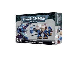 Figūriņas Games Workshop Space Marines: Infernus Marines Paints Set, 60-11 cena un informācija | Konstruktori | 220.lv