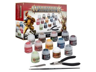 Набор красок и инструментов Warhammer Age of Sigmar: Paint + Tools Set , 80-17 цена и информация | Принадлежности для рисования, лепки | 220.lv