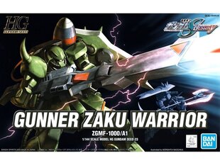 Сборная модель Gunpla. Bandai - HGGS ZGMF-1000/A1 Gunner ZAKU Warrior, 1/144, 57919 цена и информация | Конструкторы и кубики | 220.lv