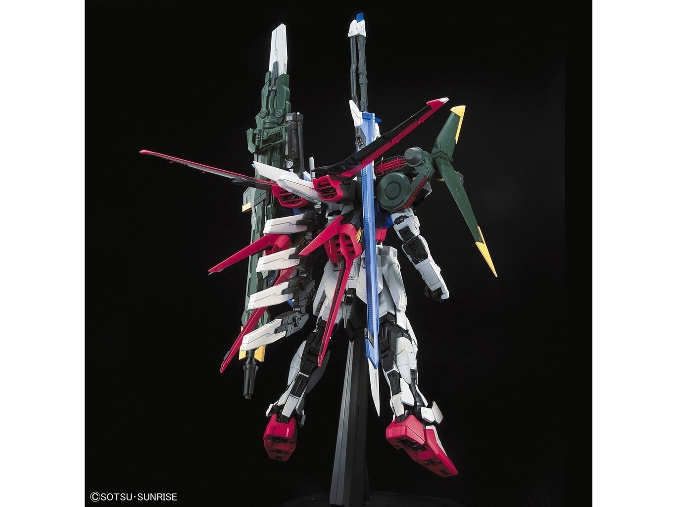 Figūriņa Bandai - PG GAT-X105+AQM/E-YM1 Perfect Strike Gundam, 1/60, 59011 cena un informācija | Konstruktori | 220.lv