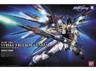 Figūriņa Bandai PG Zgmf-X20A Strike Freedom Gundam, 1/60, 63056 цена и информация | Конструкторы и кубики | 220.lv