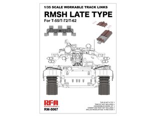 Figūriņa Rye Field Model Rms late type work. track links f. T55/T-72/T-62, 1/35, 5067 cena un informācija | Konstruktori | 220.lv