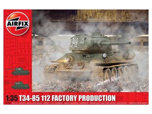 Modelis Airfix T34/85 112 Factory Production, 1/35, A1361 цена и информация | Конструкторы и кубики | 220.lv