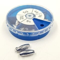 SFT Lead sinker set KCH130027 60g цена и информация | Другие товары для рыбалки | 220.lv