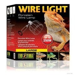 Проволочный навесной светильник Exo Terra Wire Light 250Вт цена и информация | Товары для экзотических животных | 220.lv