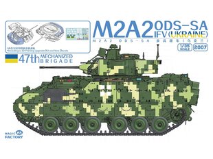 Сборная пластиковая модель. Magic Factory - Bradley M2A2 ODS-SA IFV (Ukraine), 1/48, 2007 цена и информация | Конструкторы и кубики | 220.lv