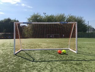 Futbola vārti Yakimasport, 300x155 cm, balti цена и информация | Футбольные ворота и сетки | 220.lv