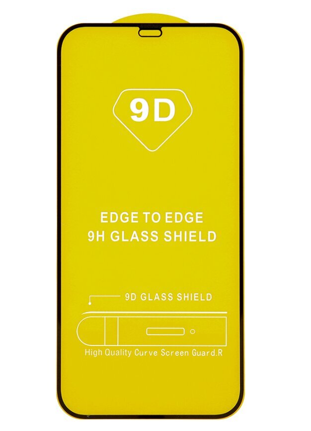 RoGer Full Face 9D Tempered Glass Aizsargstikls Pilnam Ekrānam Samsung Galaxy S23 FE 5G Melns цена и информация | Ekrāna aizsargstikli | 220.lv