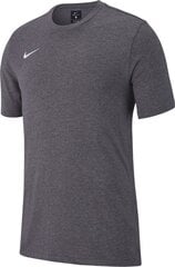 T-krekls bērniem Nike JR Team Club 19, 140 cm, pelēks cena un informācija | Futbola formas un citas preces | 220.lv