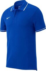 Polo krekls bērniem Nike JR Team Club 19,140 cm, zils cena un informācija | Futbola formas un citas preces | 220.lv