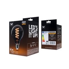 LED lemputė E27 G95 4W 230V 2000K 250lm SF dūminis Forever Light цена и информация | Лампочки | 220.lv