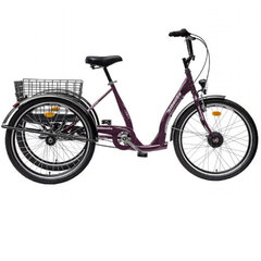 Pilsētas velosipēds Liberty Comfy, 24", violets cena un informācija | Velosipēdi | 220.lv