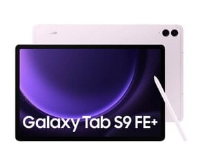 Samsung Galaxy Tab S9 FE+ Lavender (SM-X610NLIAEUE) cena un informācija | Planšetdatori | 220.lv