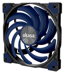 Akasa Alucia XS Slim Blue (AK-FN122-BL) cena un informācija | Datora ventilatori | 220.lv