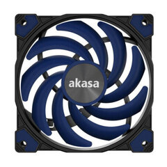 Akasa Alucia XS Slim Blue (AK-FN122-BL) cena un informācija | Datora ventilatori | 220.lv