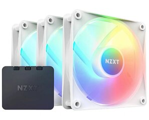 NZXT F120 RGB Core Triple Pack (RF-C12TF-W1) cena un informācija | Datora ventilatori | 220.lv