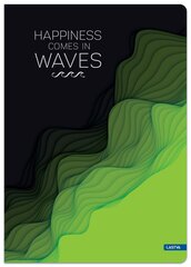 Тетрадь Lastva Waves А5 70гр цена и информация | Тетради и бумажные товары | 220.lv