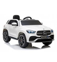 Детский одноместный электрический автомобиль Mercedes GLE 450 Matic, белый цена и информация | Электромобили для детей | 220.lv