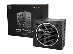 Be Quiet! Pure Power 12 M (BN503!) цена и информация | Блоки питания (PSU) | 220.lv