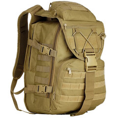 Рюкзак военный тактический туристический Omimar 40л, коричневый цена и информация | Туристические, походные рюкзаки | 220.lv