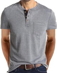 Мужская футболка Cooleep, серая цена и информация | Мужские футболки | 220.lv