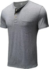 Vīriešu T-krekls Cooleep, pelēks cena un informācija | Vīriešu T-krekli | 220.lv