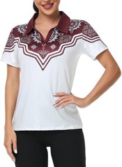 Sieviešu polo krekls Igeekwell, balts цена и информация | Женские футболки | 220.lv