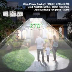 LED piekārtas saules gaismas ar kustības sensoru ChunHee SWL102, 2 gab. цена и информация | Уличное освещение | 220.lv