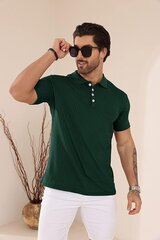 Vīriešu polo krekls Plilima, zaļš cena un informācija | Vīriešu T-krekli | 220.lv