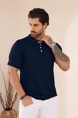 Мужская рубашка поло Plilima, синяя цена и информация | Мужские футболки | 220.lv