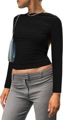 Женская блузка OZYILIAN, черная цена и информация | Женские блузки, рубашки | 220.lv