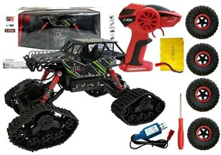 Внедорожник Monster 4x4 с дистанционным управлением, зеленый цена и информация | Игрушки для мальчиков | 220.lv
