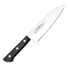Нож Masahiro BWH Santoku Wave Edge 165 мм [14039]. цена и информация | Ножи и аксессуары для них | 220.lv